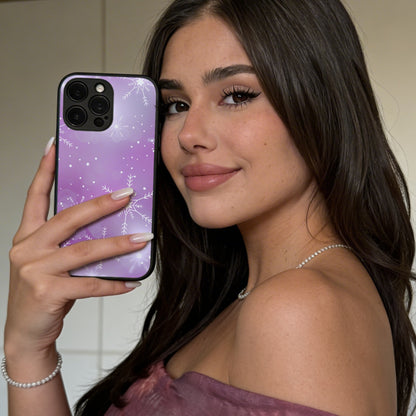 Amethyst Snowfall - iPhone Air Case