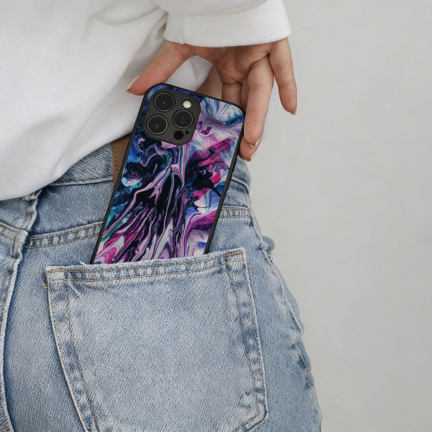 Astral Drip Marble - iPhone 16 Plus Case