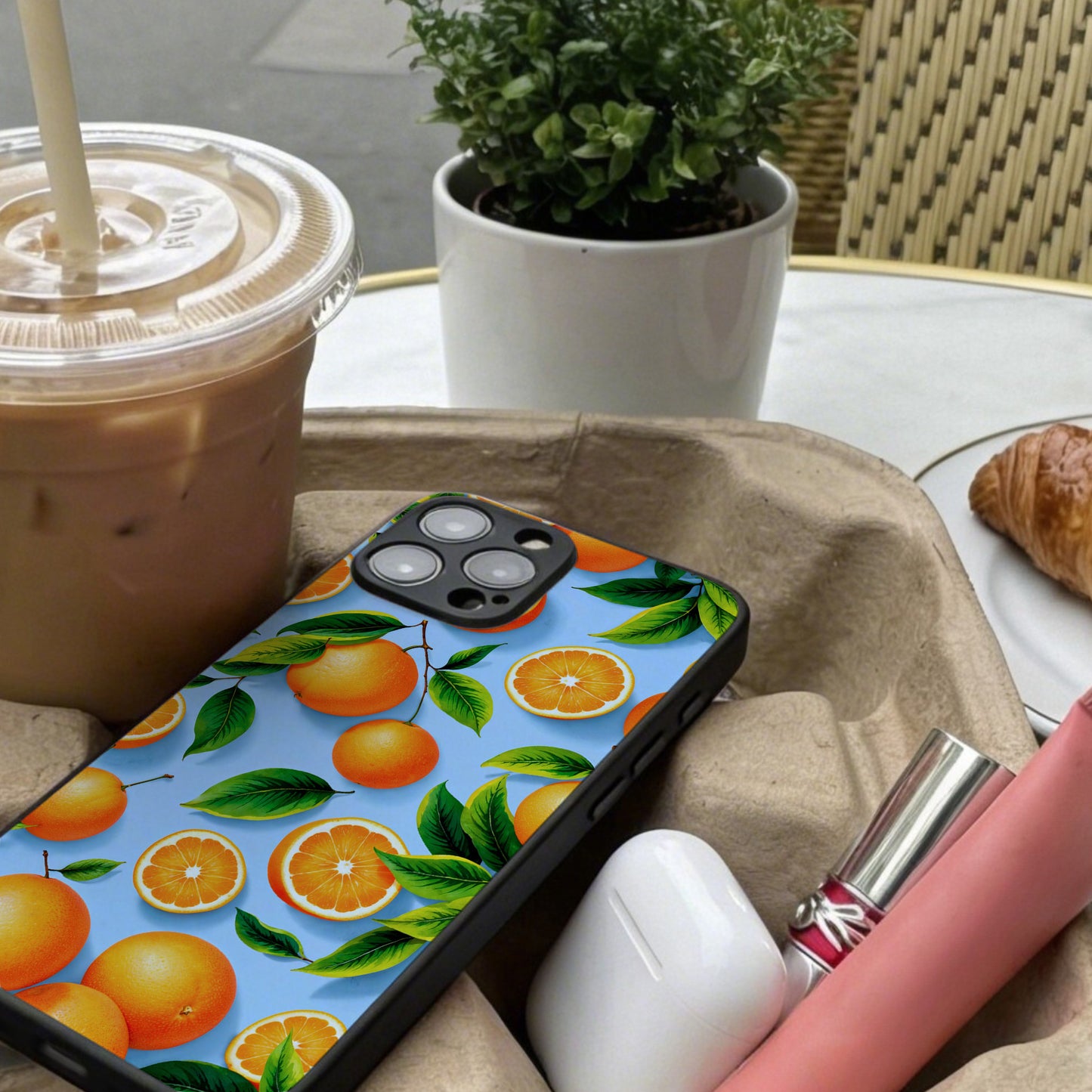 Azure Citrus - iPhone 16 Plus Case