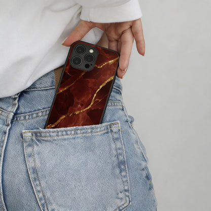 Bloodstone Marble - iPhone 16 Plus Case