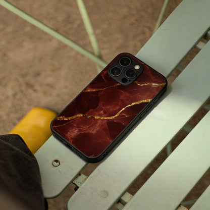 Bloodstone Marble - iPhone 16 Plus Case