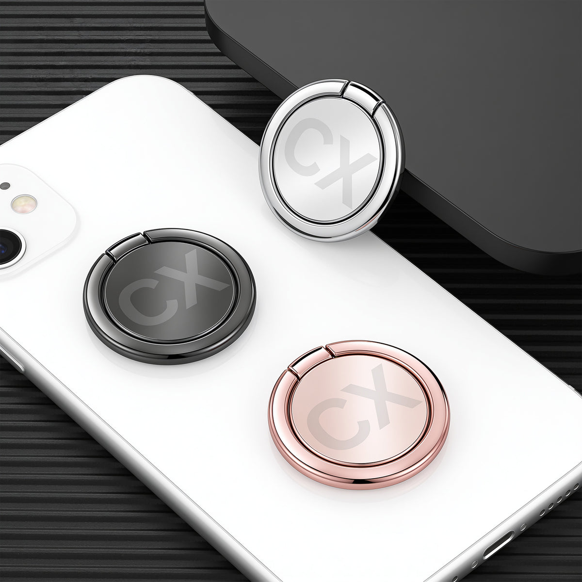 Adhesive Ring Holder