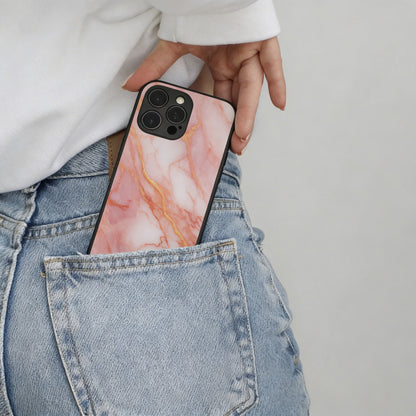 Gold Sakura Marble - iPhone Air Case