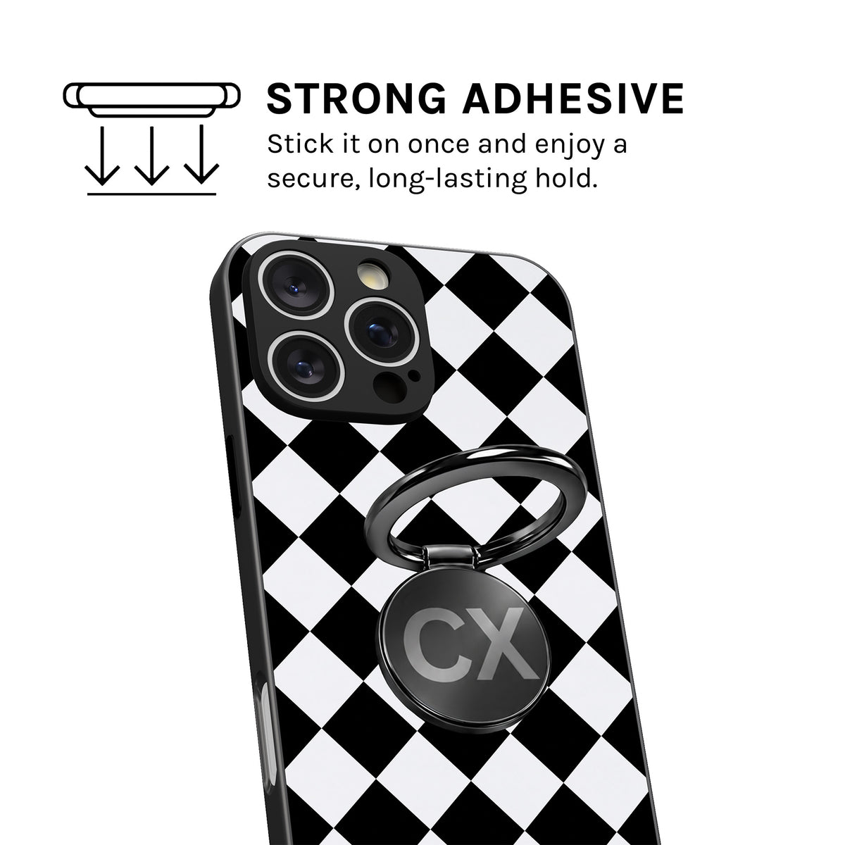 Adhesive Ring Holder