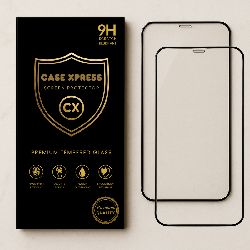 iPhone Tempered Screen Protector 2 Pack