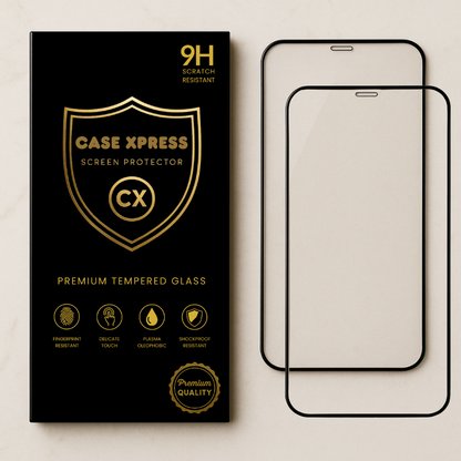 iPhone Tempered Screen Protector 2 Pack