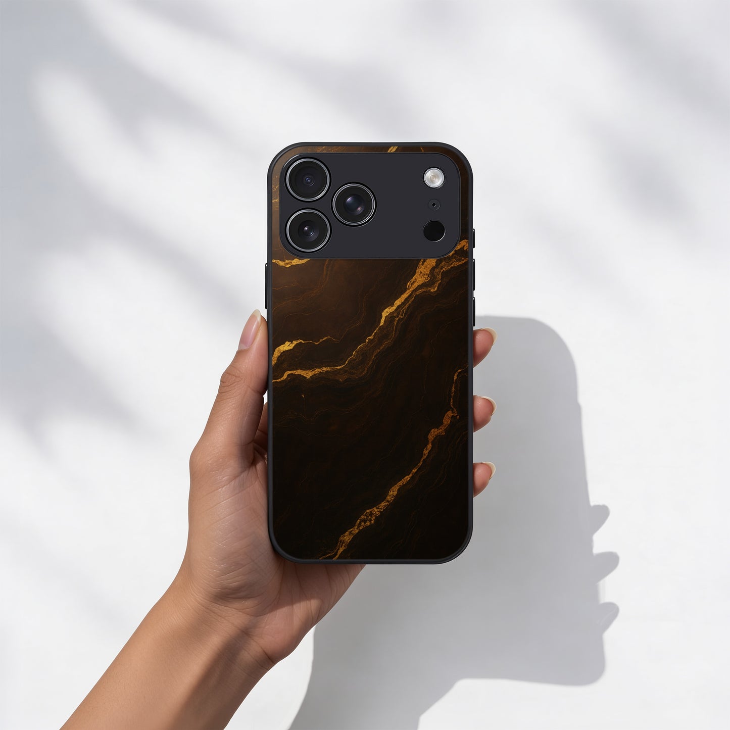 Amber Onyx Marble - iPhone 17e Case