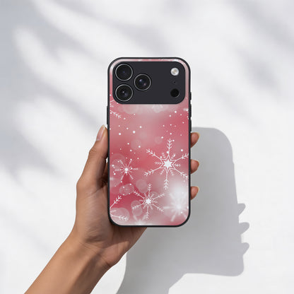 Ruby Snowfall - iPhone 17 Pro Max Case