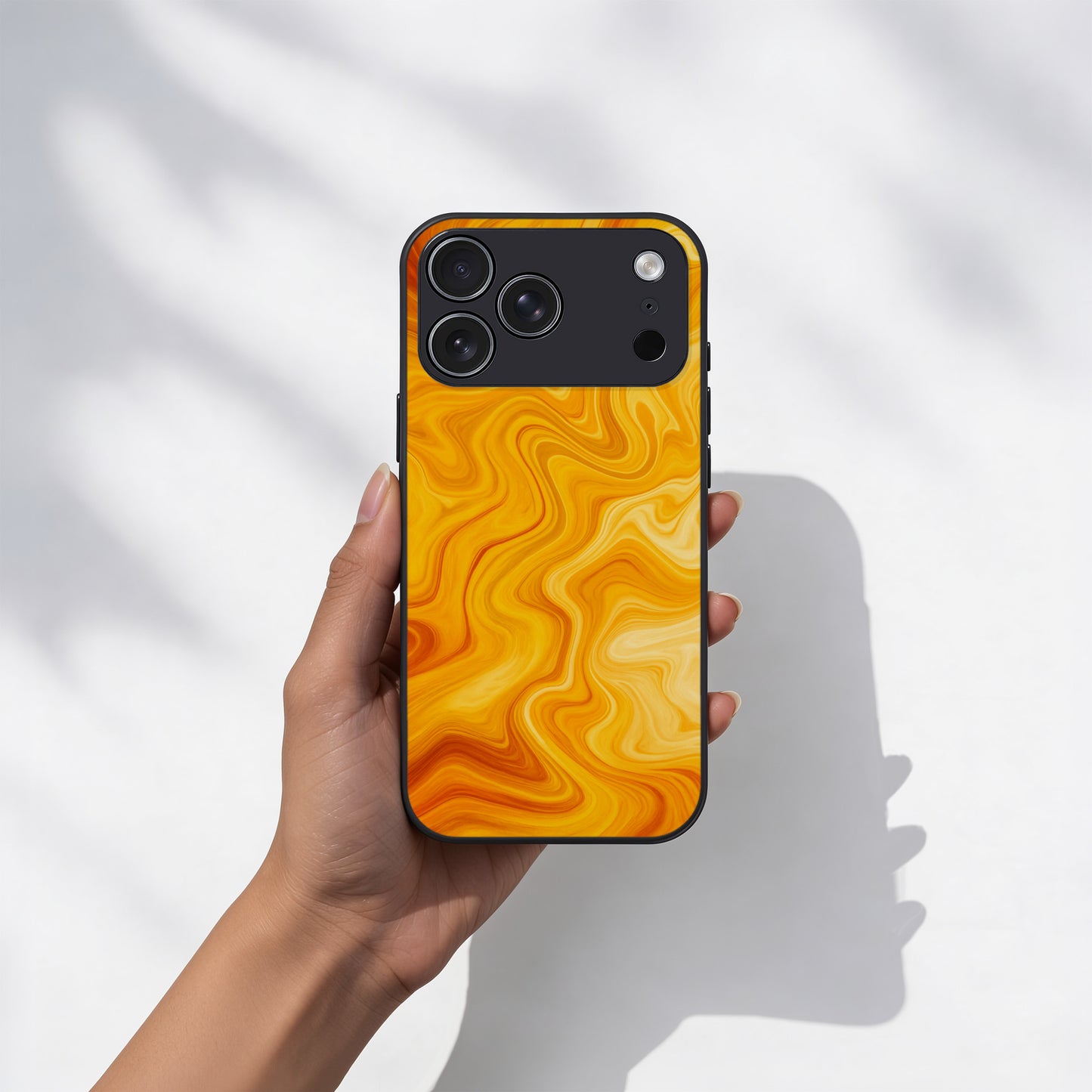 Sunflare Marble - iPhone 16 Plus Case