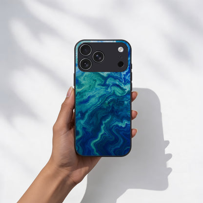 Azure Jade Marble - iPhone 17e Case