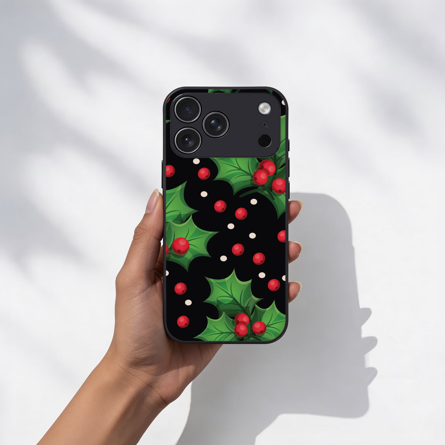 Midnight Holly - iPhone 17e Case