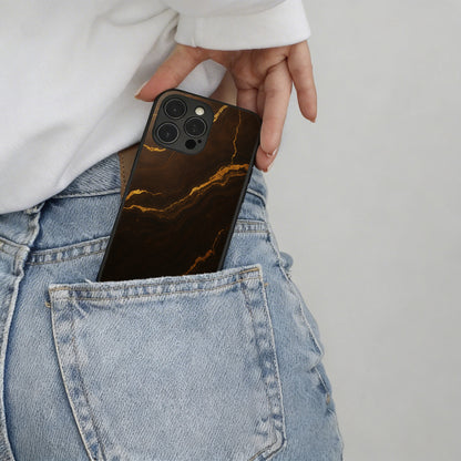 Amber Onyx Marble - Samsung Galaxy S26 Case