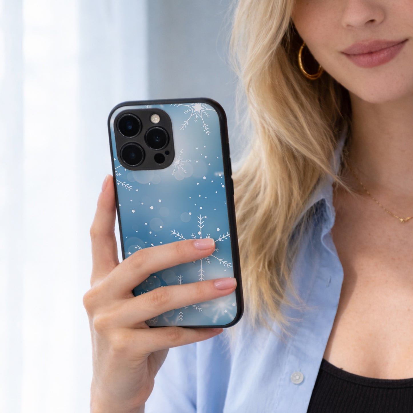 Crystal Snowfall - iPhone 17e Case