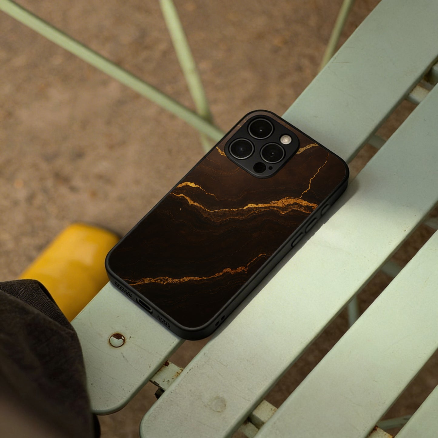 Amber Onyx Marble - Samsung Galaxy S26 Plus Case
