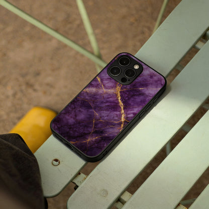 Royal Amethyst Marble - iPhone 17e Case